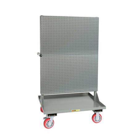 LITTLE GIANT Double Sided Pegboard Panel Cart, 30" x 36" Deck IPB6PYFL